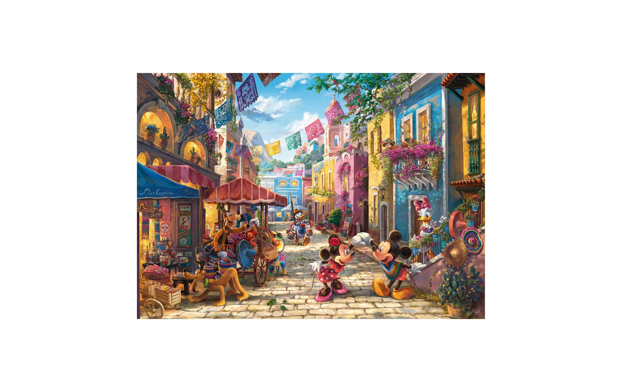 Puzzle Disney Mickey & Minnie in MexicoPremium-Puzzle von Thomas Kinkade