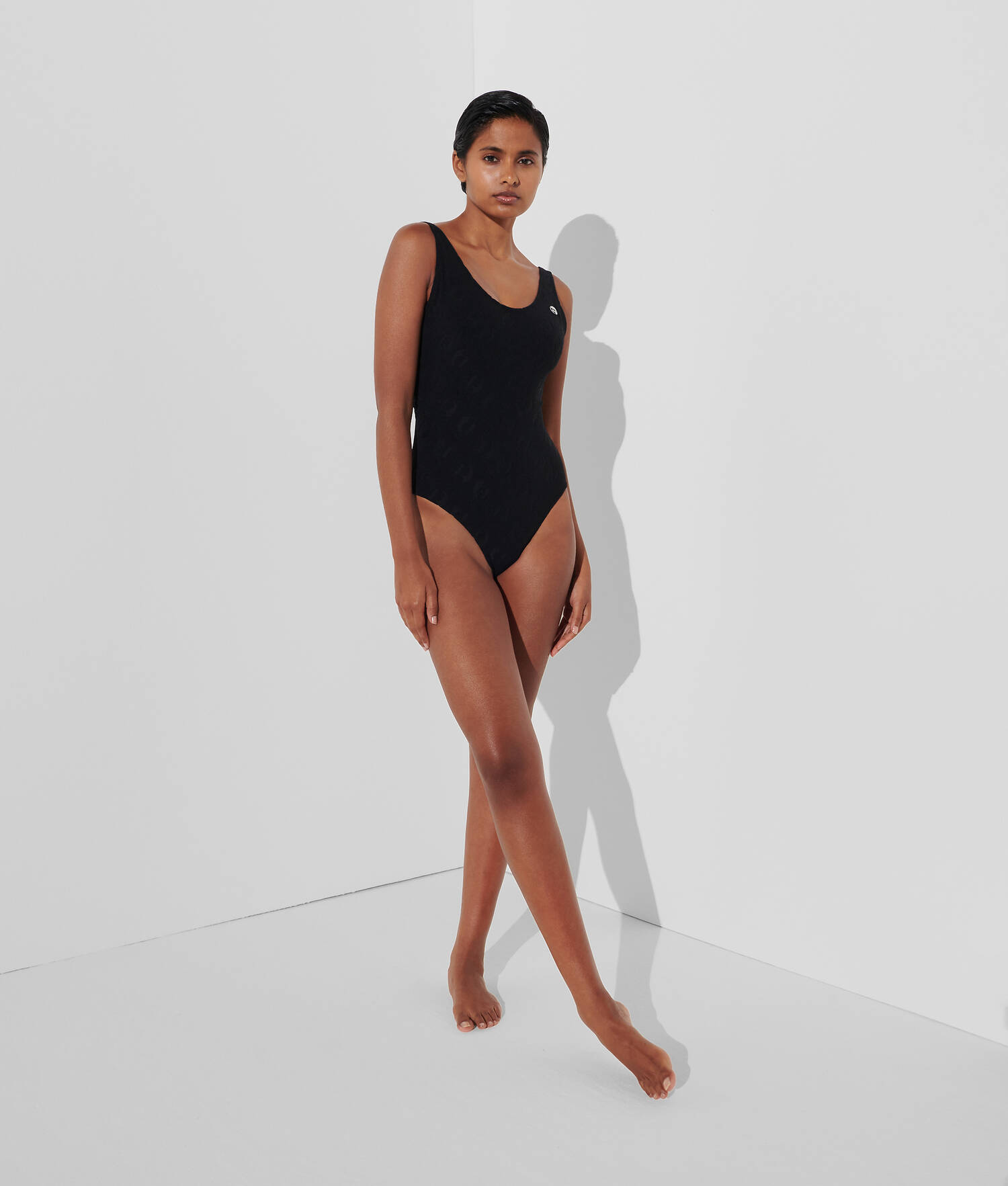 MAILLOT DE BAIN UNE PIÈCE K/IKONIK EN TISSU ÉPONGE