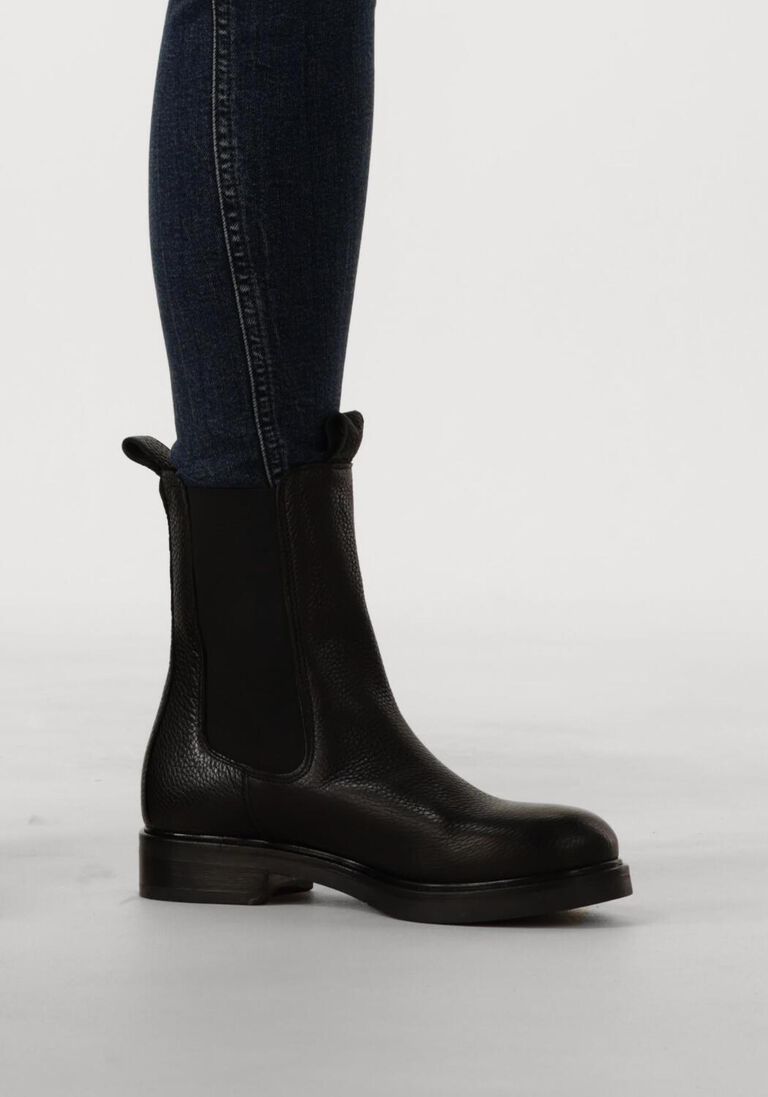 zwarte via vai chelsea boots juliette indy