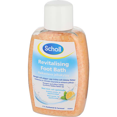 Fodbadesalt m. mint- og appelsinolie