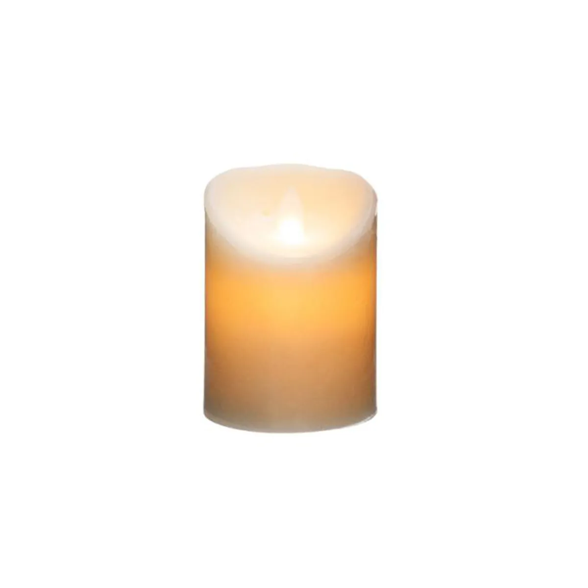 Atmosphera, Createur D'Interieur Atmosphera Bougie LED Ø 7,5 cm - Blanc Cassé