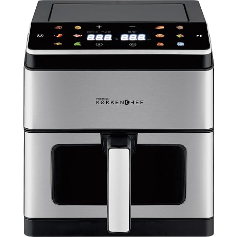 Køkkenchef Premium Airfryer - sort/sølv