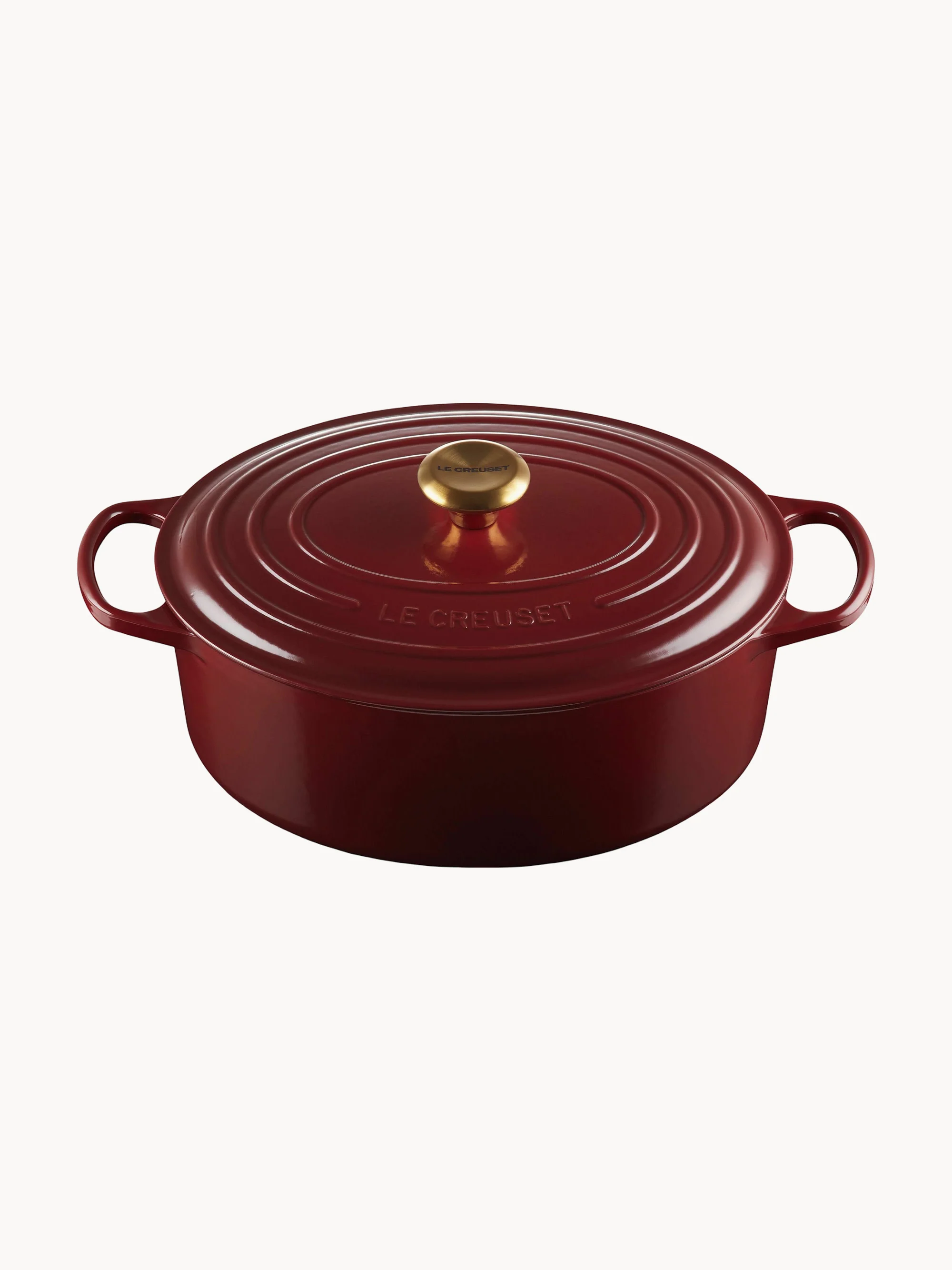 Ovale braadpan Signature Collection van gietijzer