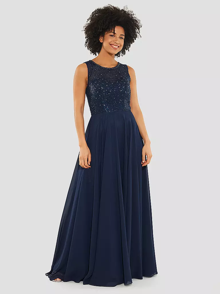 SWING Abendkleid dunkelblau