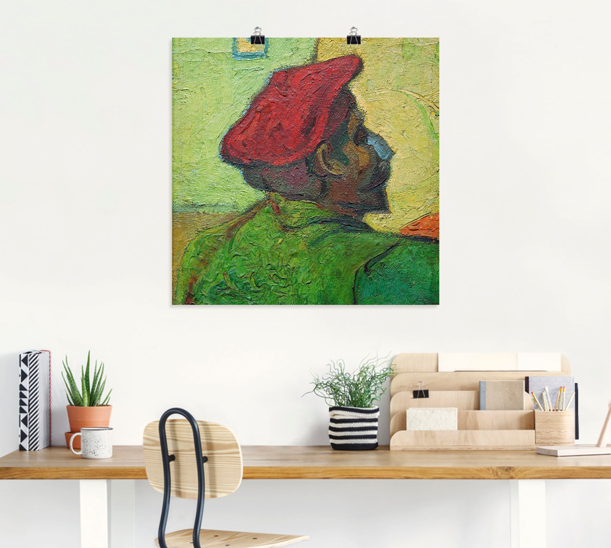 Artland Poster »Paul Gauguin Gemälde v. V. van Gogh« Porträts 1 Stk. tlg. als Leinwandbild, Wandaufkleber oder Poster in versch. Grössen