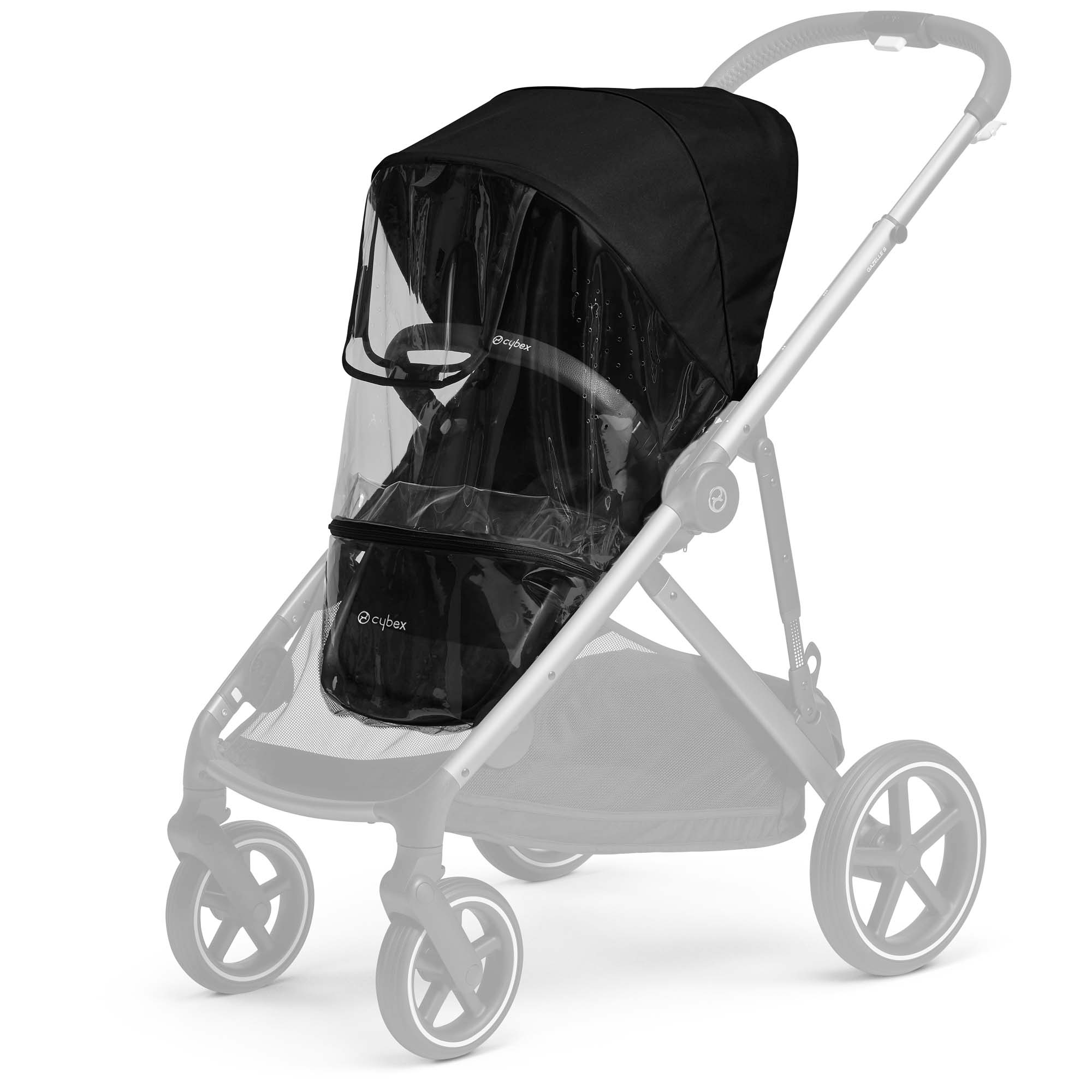 Cybex Gazelle S regenhoes zit Transparant