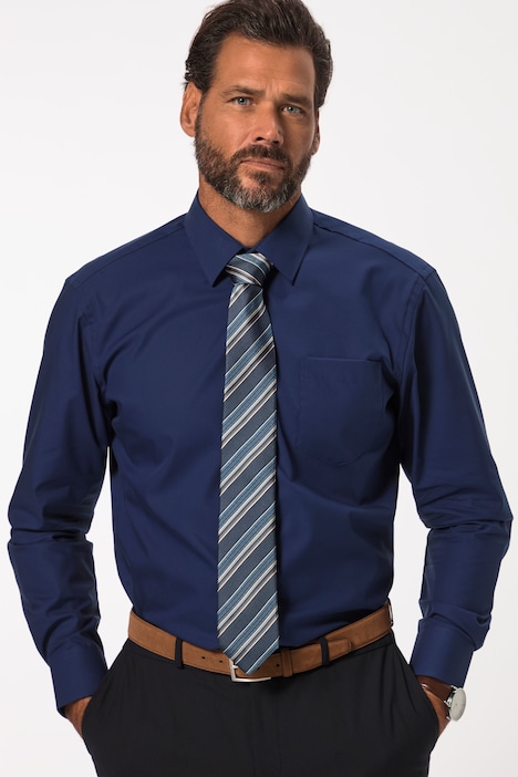 Hemd, Business, bügelfrei, Kentkragen, Langarm, Comfort Fit, bis 8XL