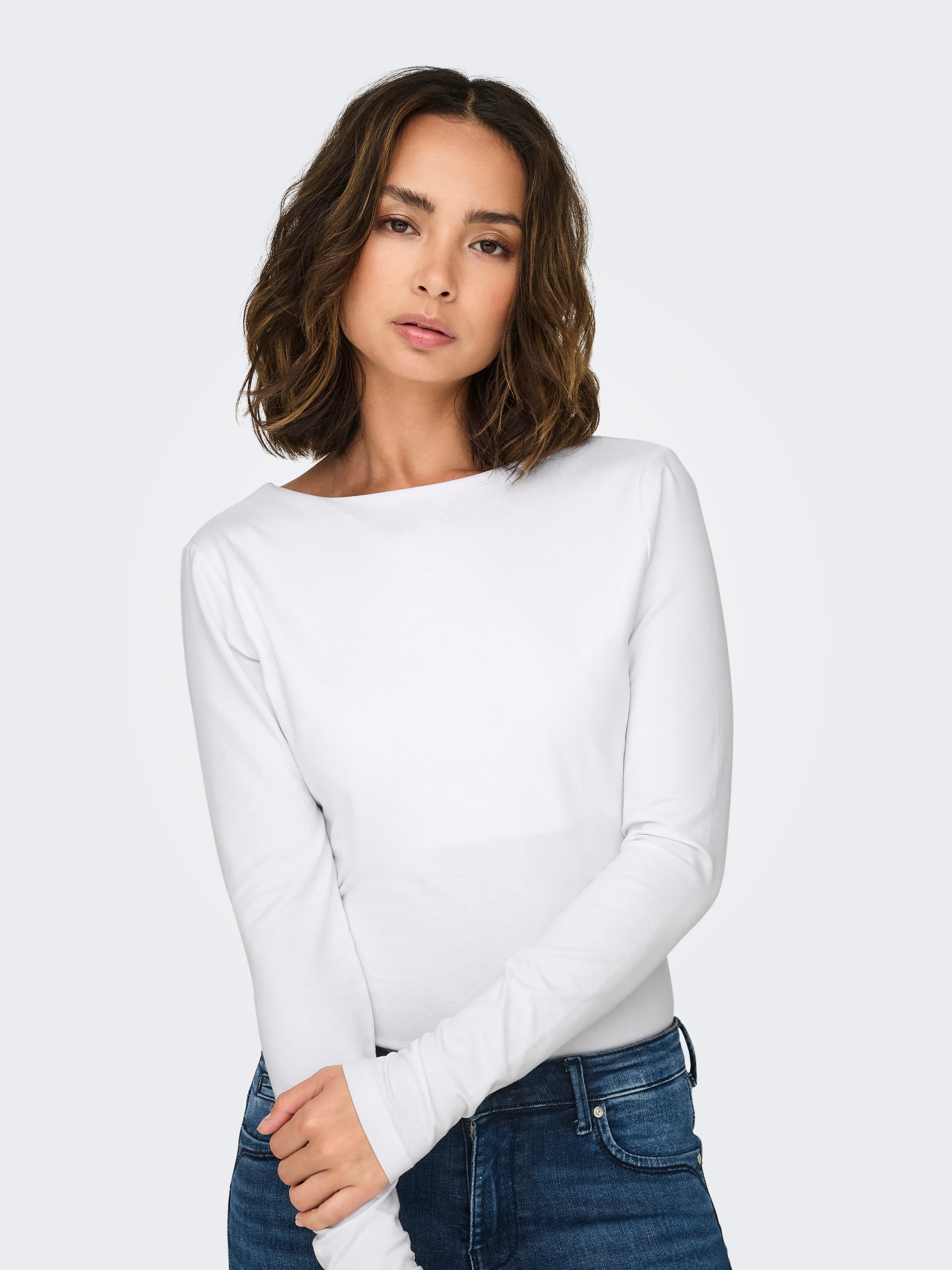 ONLCHOICE Top Bright White