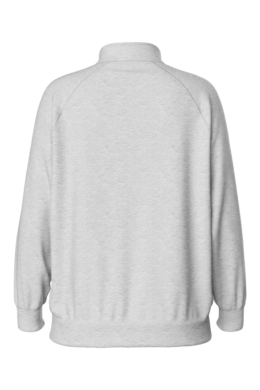 Pieces Pcchilli Ls Half Zip Sweat 4700393 light grey melange