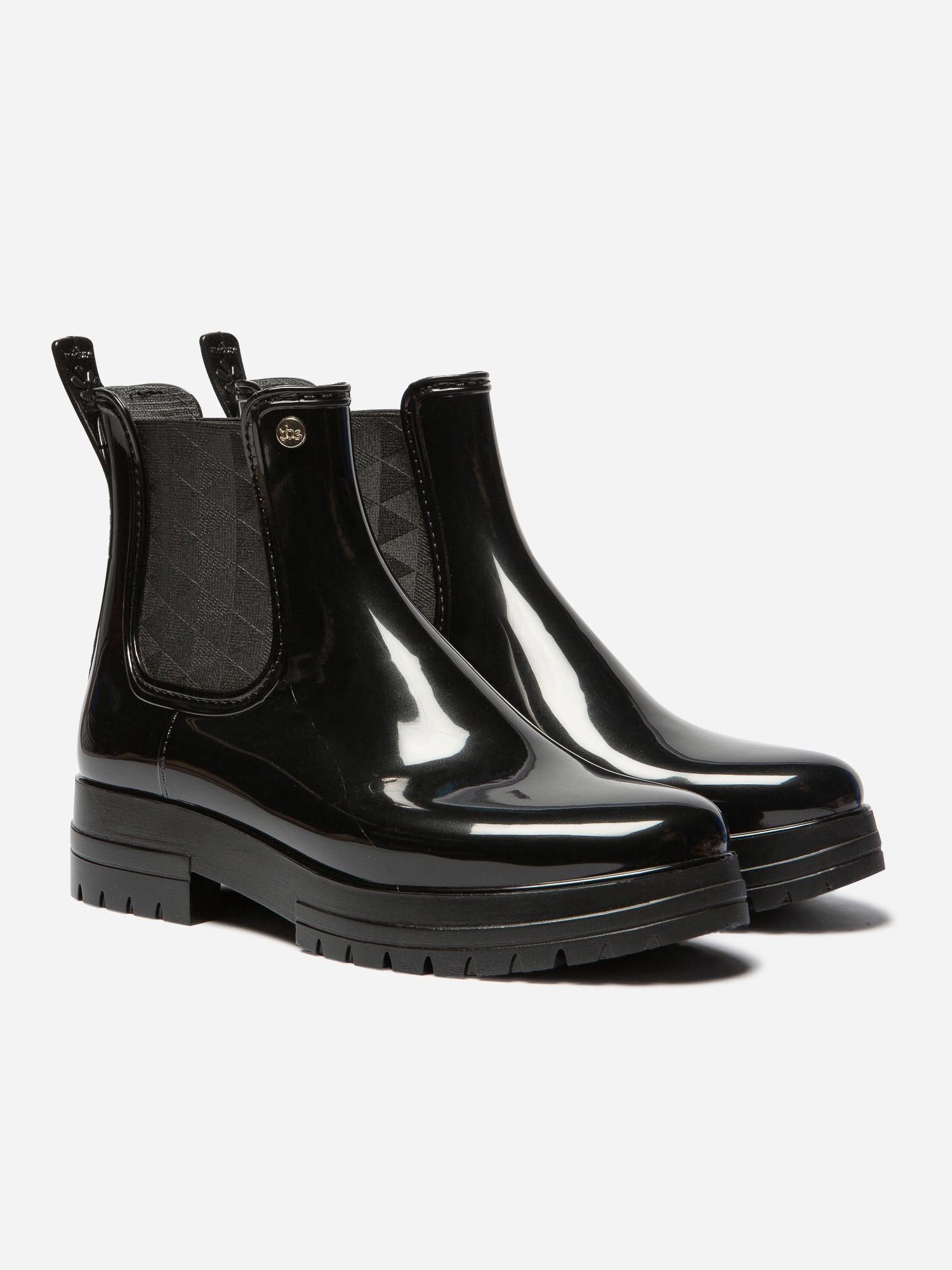 Bottes De Pluie Femme Semelle Epaisse Noires