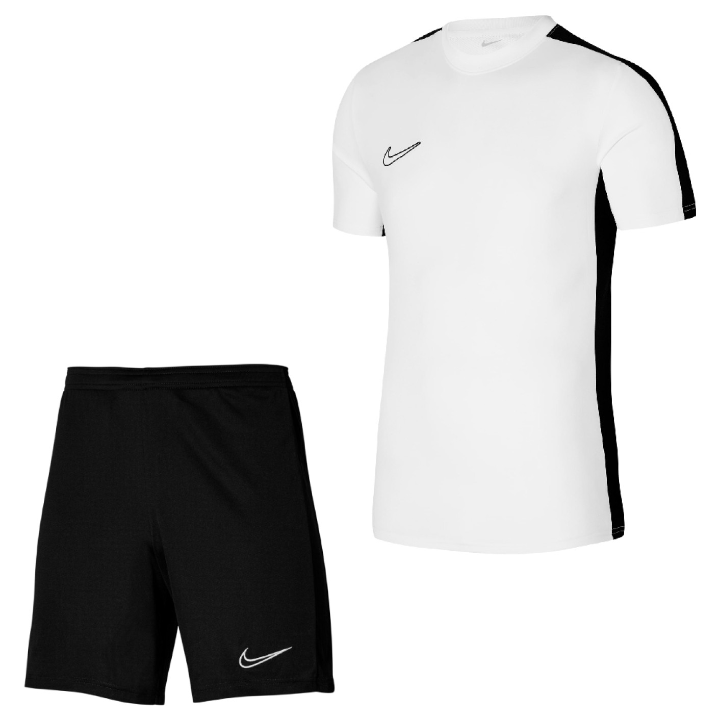 Nike Dri-FIT Academy 23 Trainingsset Wit Zwart
