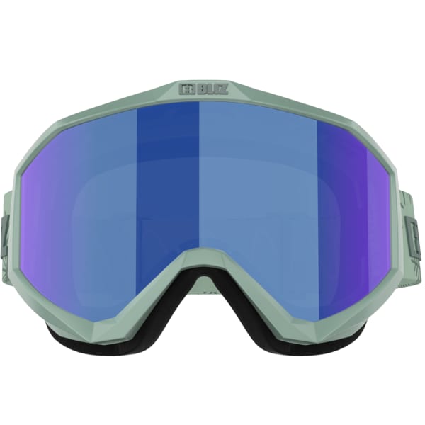 Masque de ski BLIZ LINER JR MATT GREEN W DARK GREEN LOGO/BROWN BLUE