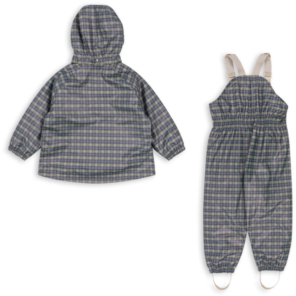Køb Konges Sløjd Laurel Blue Check Rainy Palme Sæt