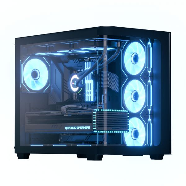 Aerocool ATX P500C ARGB Vidro Temperado Black