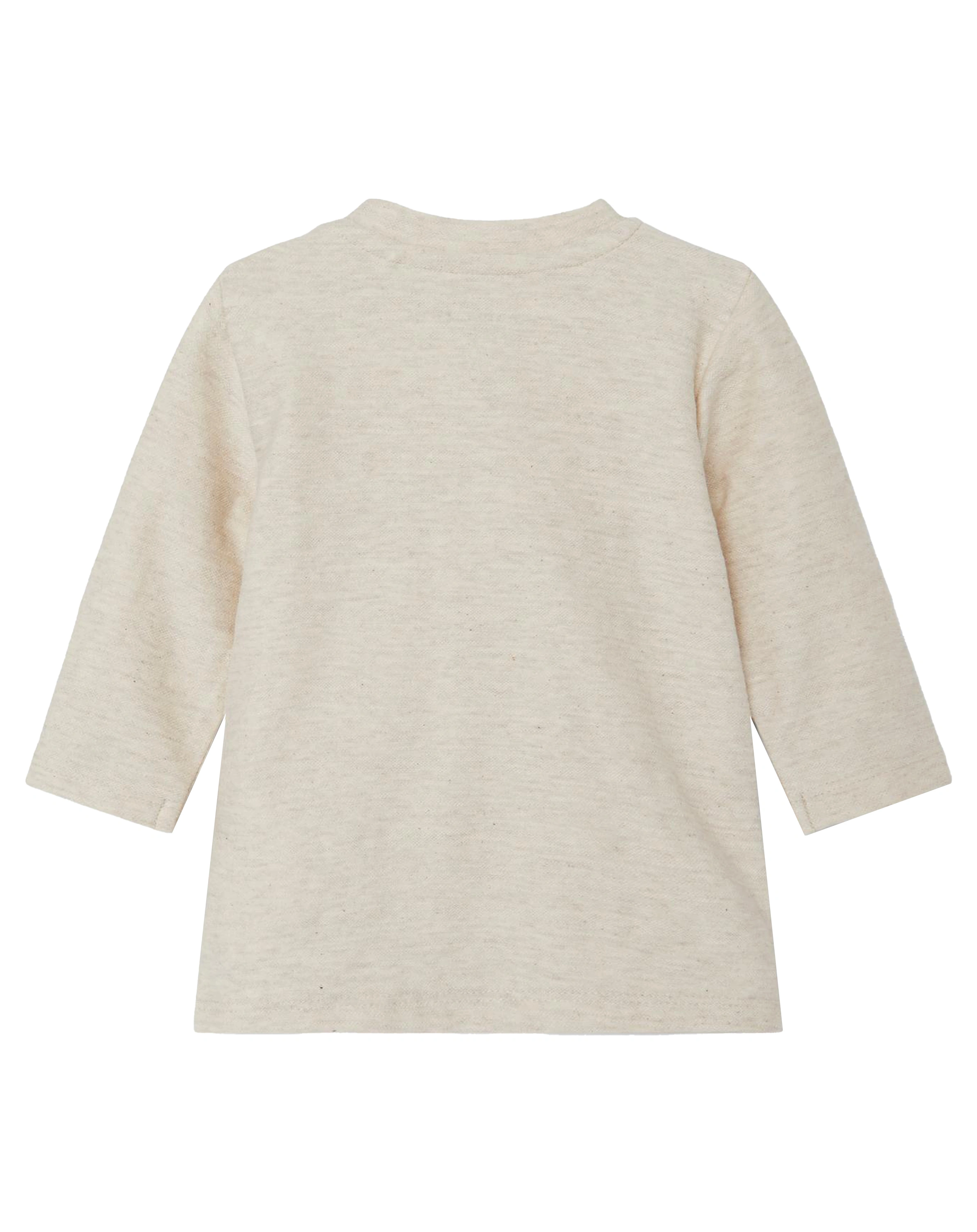 Langarmshirt NBMFUMON - LION in peyote melange