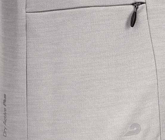 Langarm-Funktionsshirt, grau