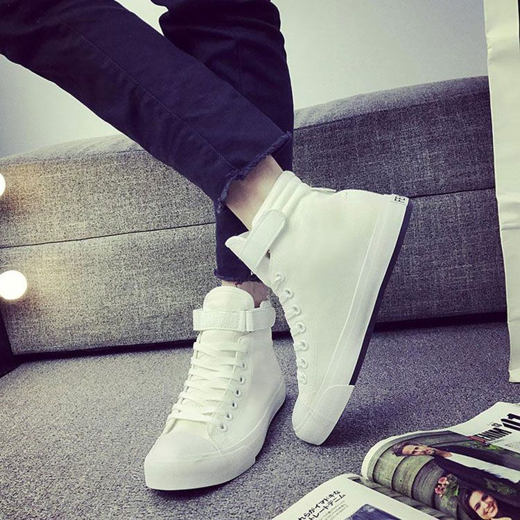 Solejoy - Canvas High-Top Sneakers