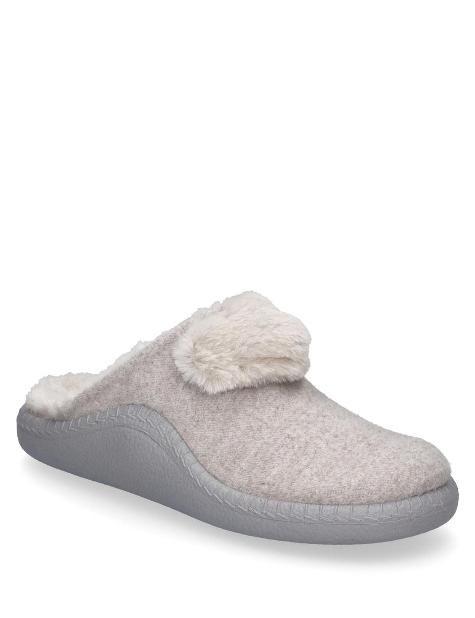 Hausschuh Monaco Damen 63, beige-ko