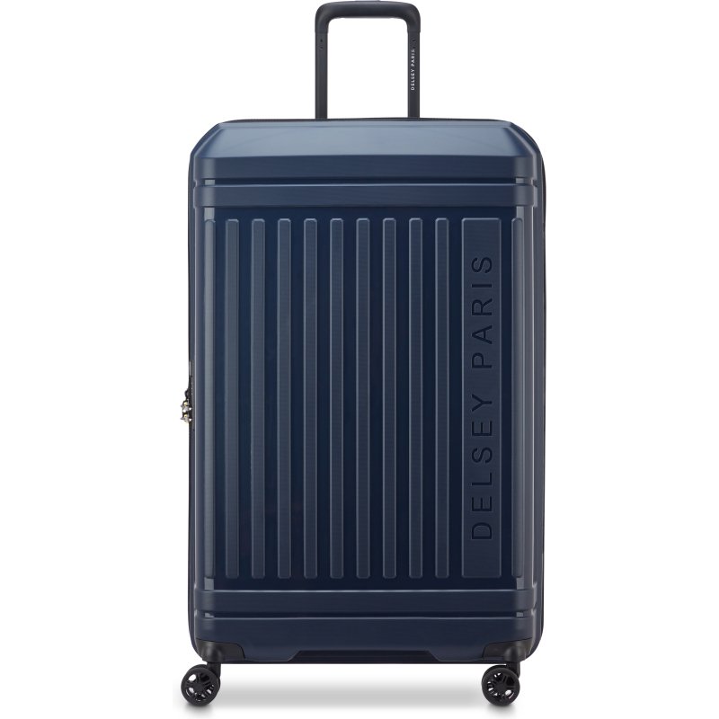Delsey Valise Extensible Lutèce SE - 4 doubles roues 68 cm marine