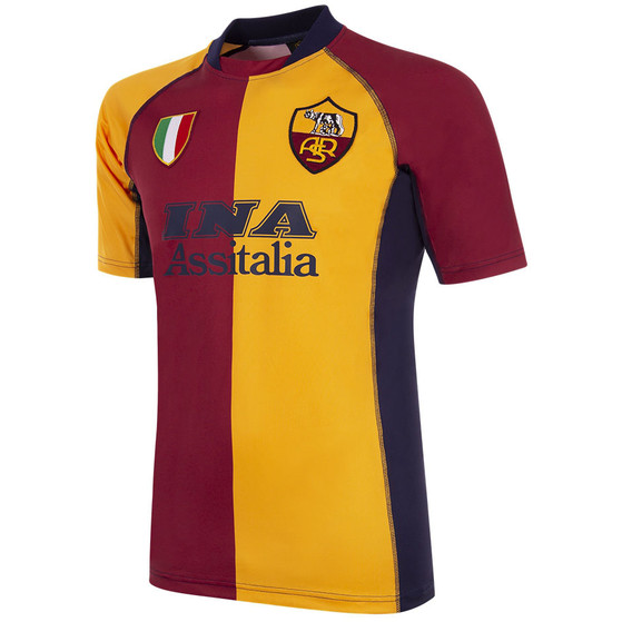 COPA AS Roma Retro Thuis Shirt 2001/2002