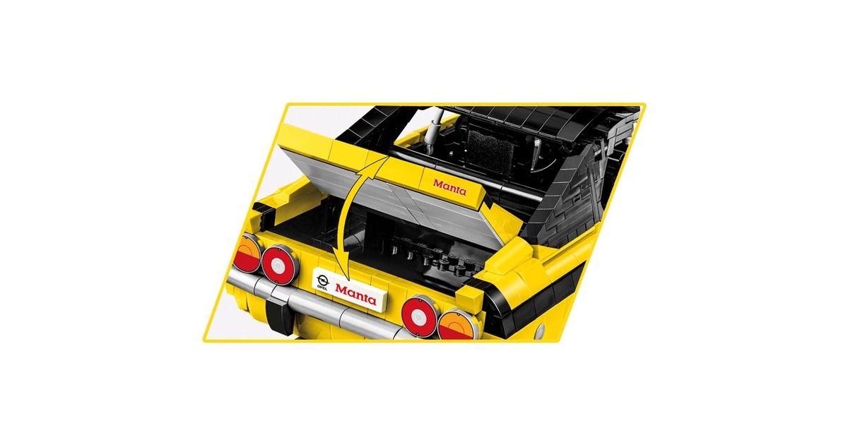 COBIOpel Manta A 1970 - Executive Edition Constructiespeelgoed  (Schaal 1:12)