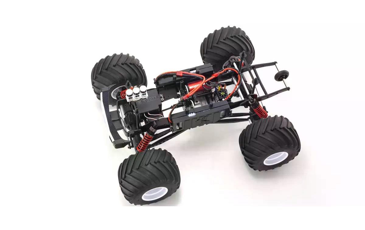 Monster Truck USA-1 VE, 4WD ARTR, 1:8<br>Neue Version des USA-1 Monstertrucks – stärker, solider, mehr Details und Brushless Power