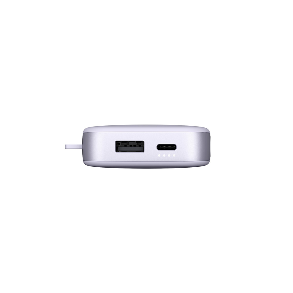 (12000mAh) USB C / USB A Power Bank Fast Charger PD Ladegerät (2PB12100DL) - Dreamy Lilac