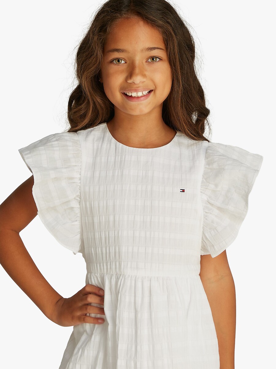 TOMMY HILFIGER<br>Vestido de manga curta