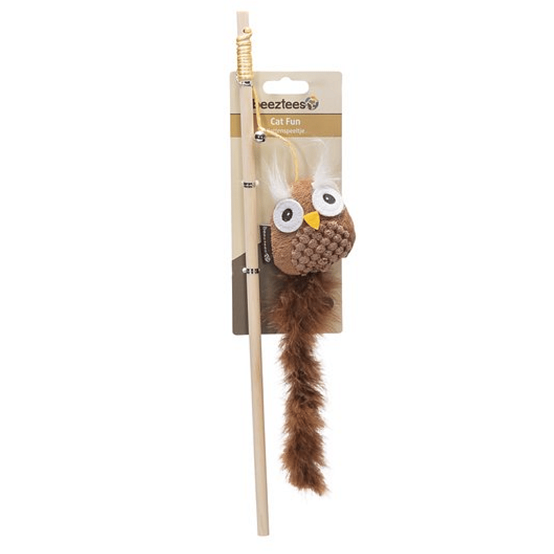 Beeztees Kattenhengel met Uil Kat | 20143