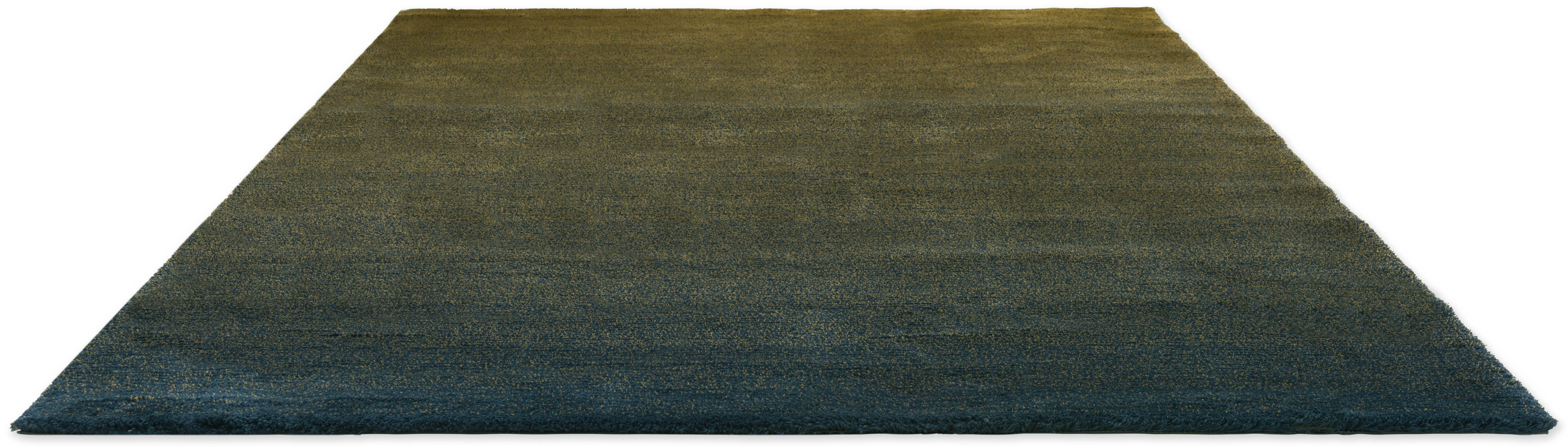 Vloerkleed Low Brass Indigo 10108 Shade  | Brink & Campman