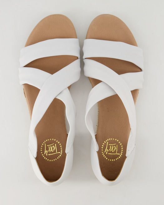 Terry Isabella Sandalen in Weiß
