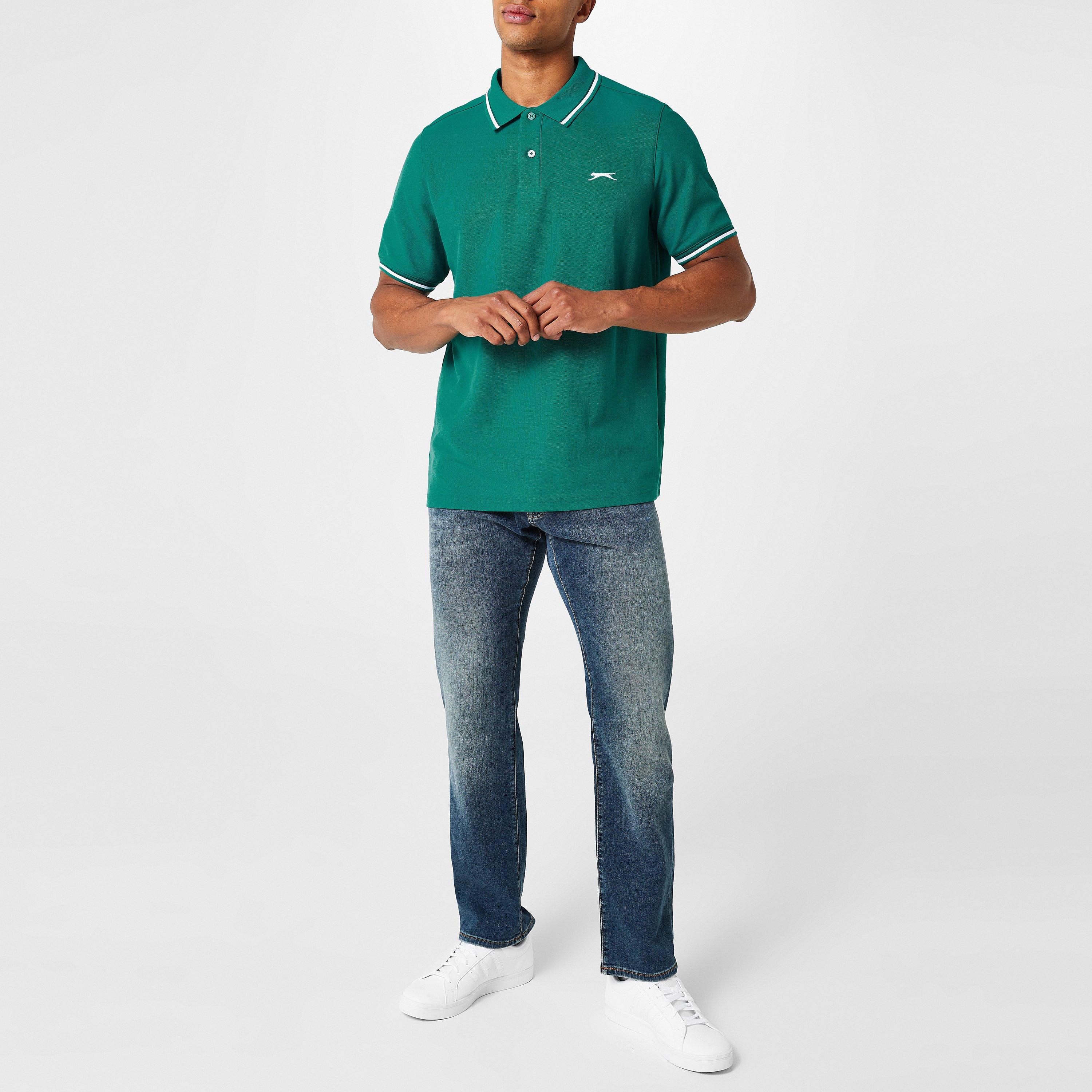 Slazenger Tipped Polo Shirt Mens