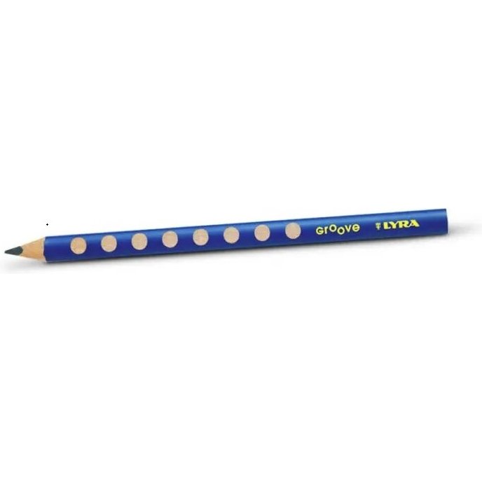 Crayons graphite groove b lyra corps triangulaire       ergonomique diametre 10 mm    etui de 12 unites á