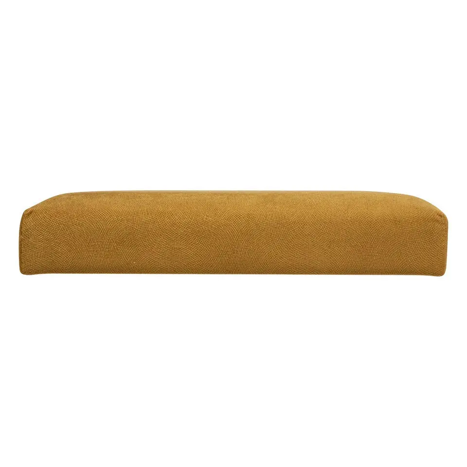Atmosphera Storage Poef/Hocker - Opvouwbaar - Okergeel - 38x38 cm