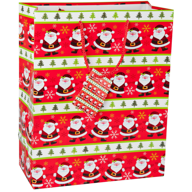 Geschenktasche - Nikolaus - 18 x 23 x 10 cm