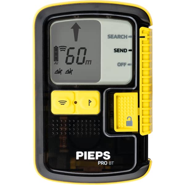 Dva PIEPS PRO BT BEACON BLACK/YELLOW