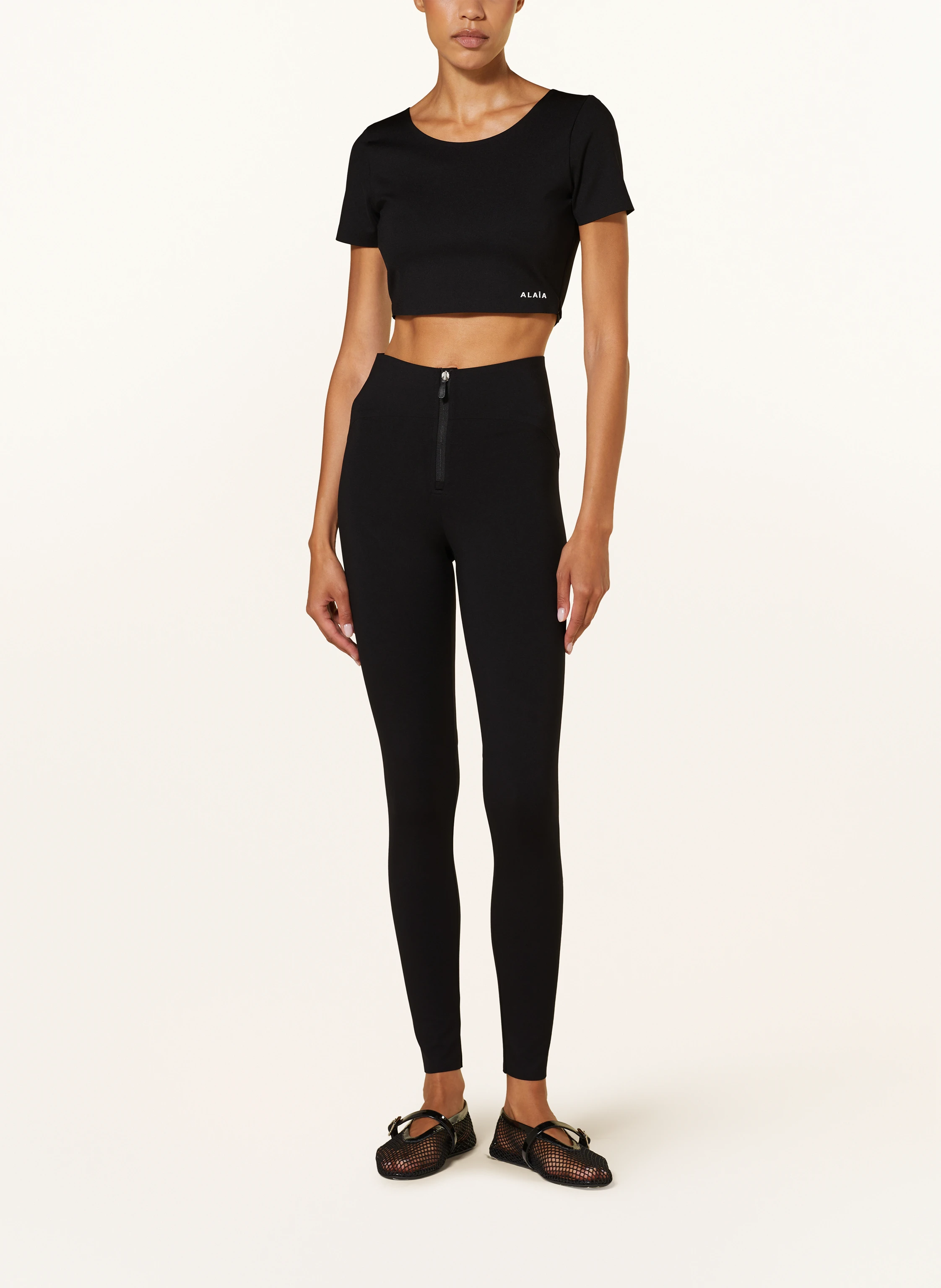 ALAÏA Cropped-Shirt