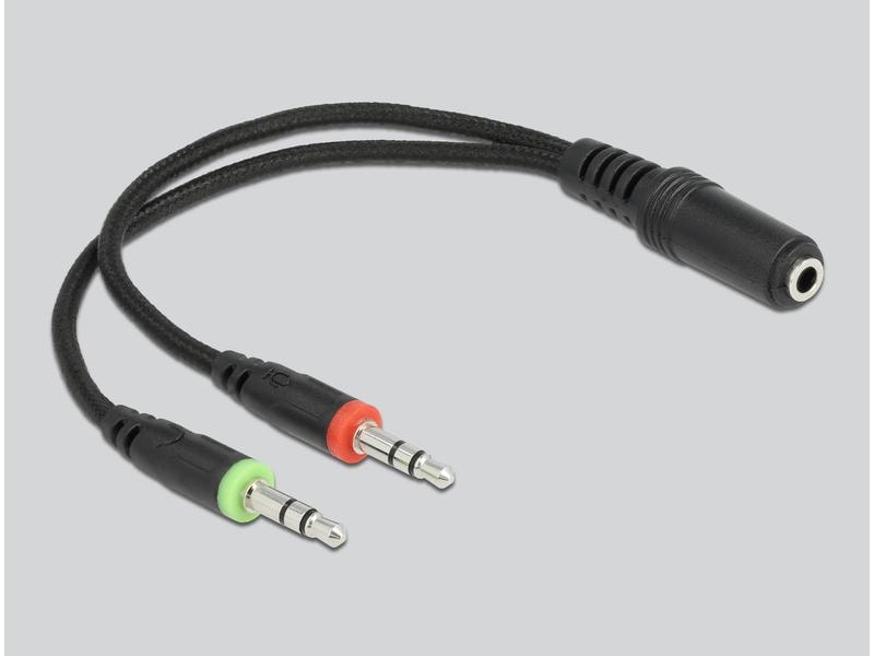 Delock Headset Gaming Over-Ear LED für PC,Notebook,Konsolen Delock Gaming Headset Over-Ear mit 3.5 mm Klinkenstecker und blauem LED Licht für PC, Notebook und Spielekonsolen
