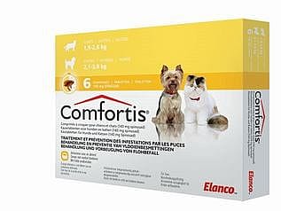 Comfortis Kauwtabletten Hond Kat | 11919