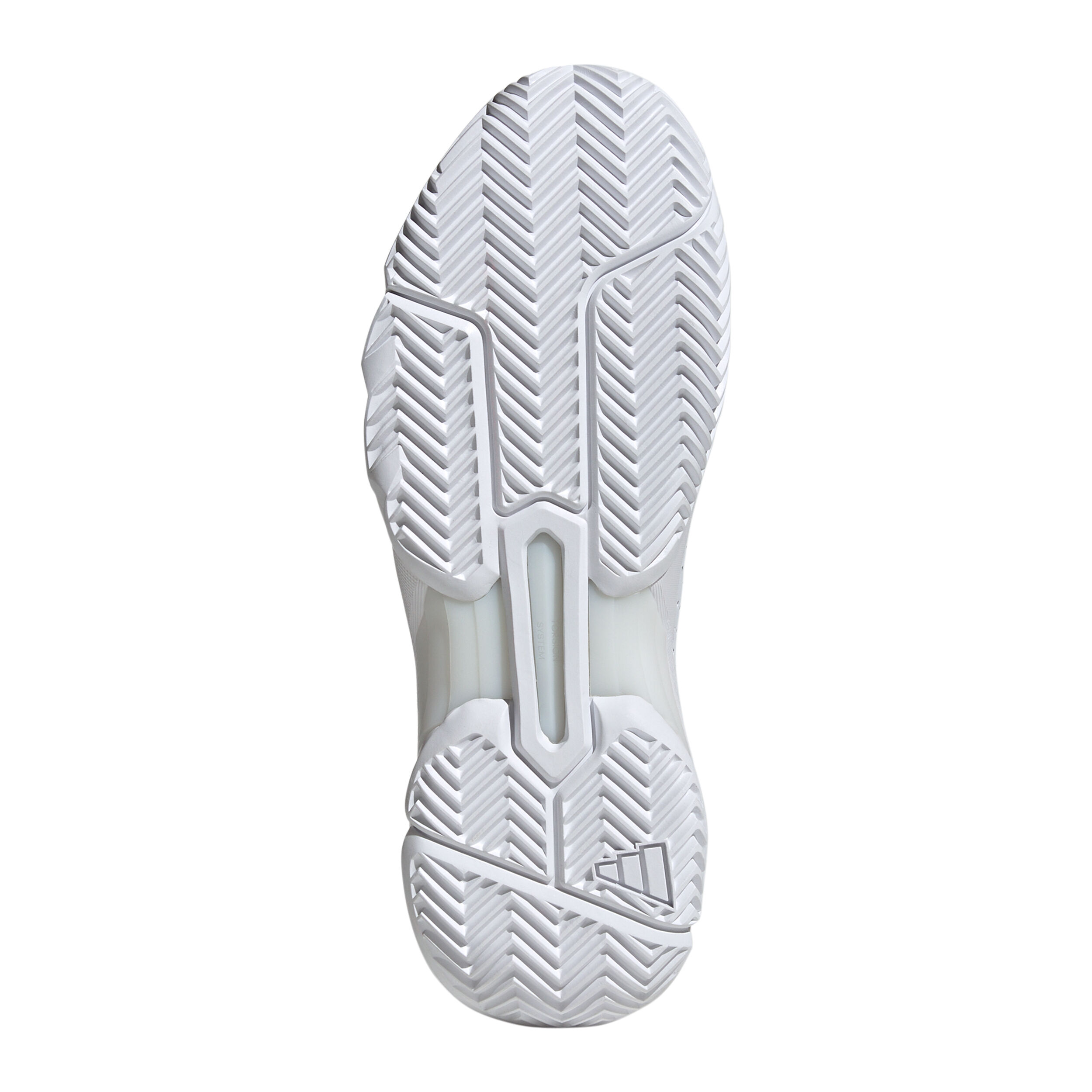 adidas CourtJam Control 3 Chaussures Toutes Surfaces Hommes - Blanc , Beige