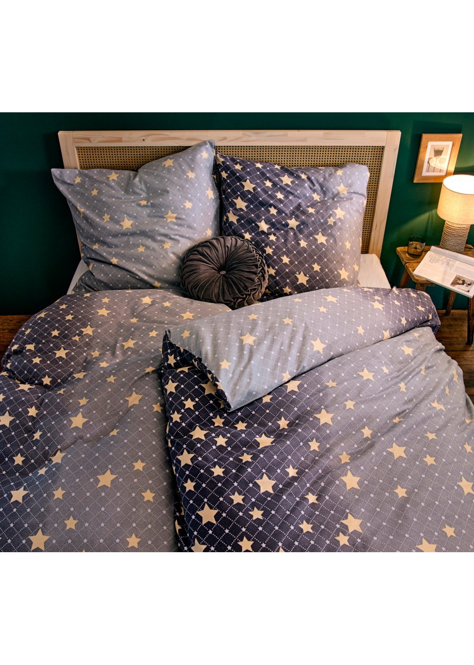Parure de lit avec étoiles