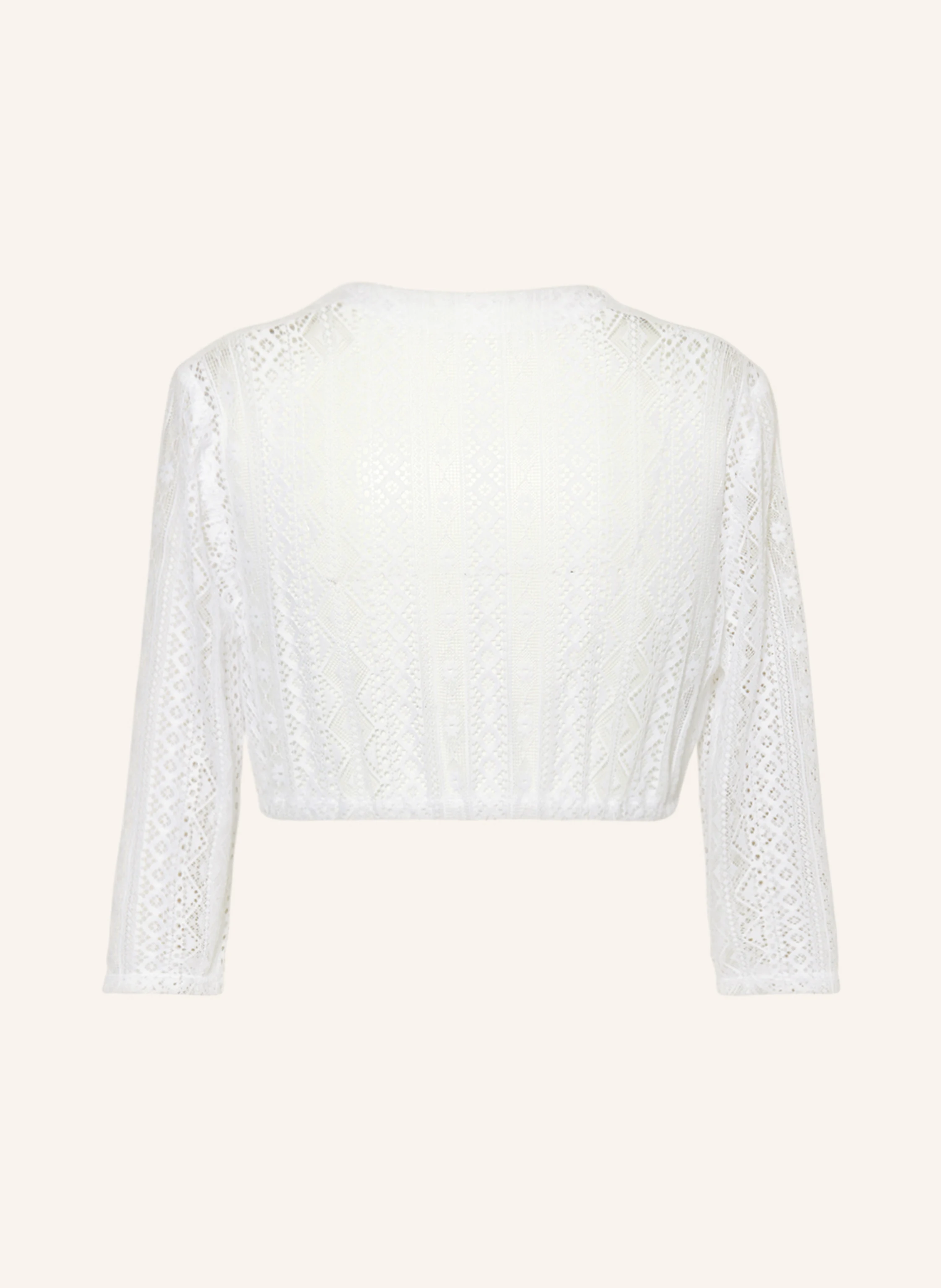 WALDORFF Dirndlbluse aus Spitze mit 3/4-Arm