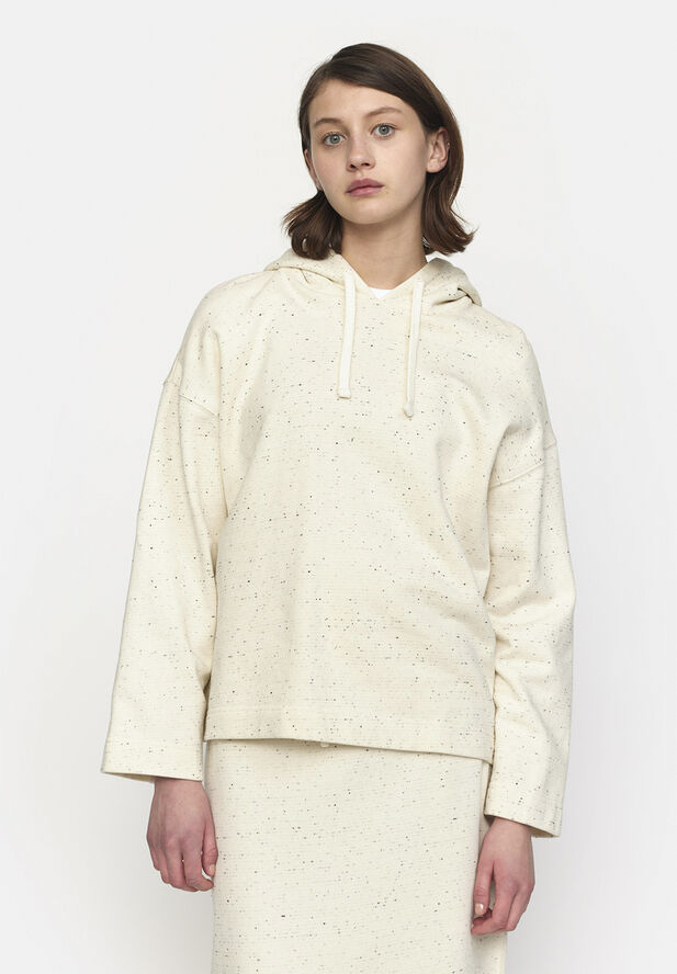 esmé studios ESFrida Hood Sweat GOTS Snow white