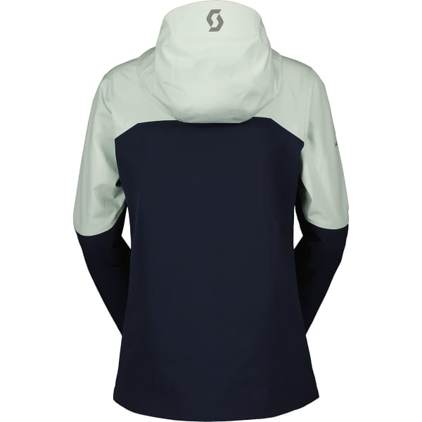 Veste de ski SCOTT EXPLORAIR SOFTSHELL W'S JACKET FRESH GREEN/DARK BLUE