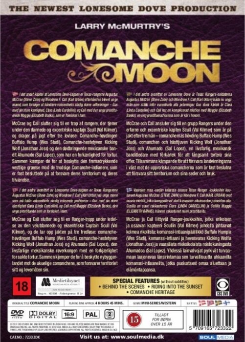 De Red Mod Nord / Lonesome Dove - Comanche Moon - DVD