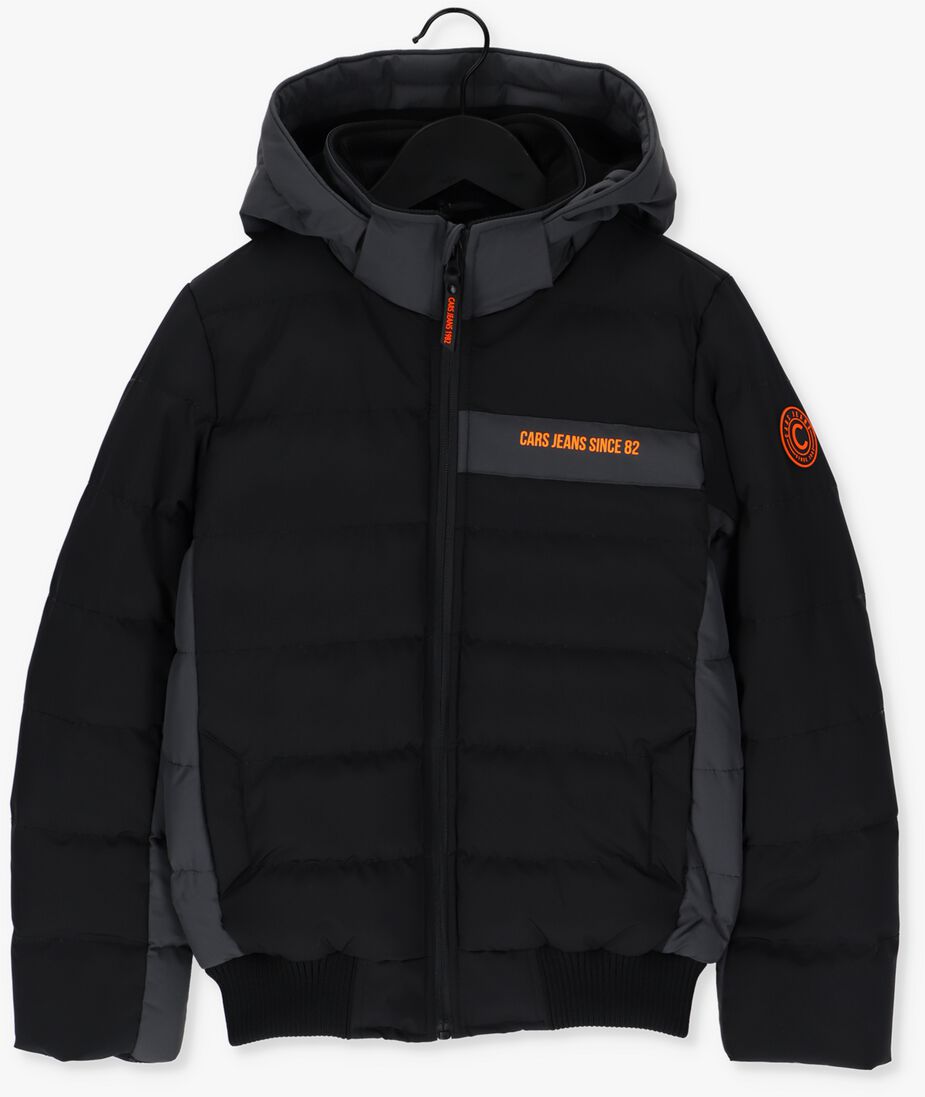CARS JEANS zwarte cars jeans gewatteerde jas kids prames