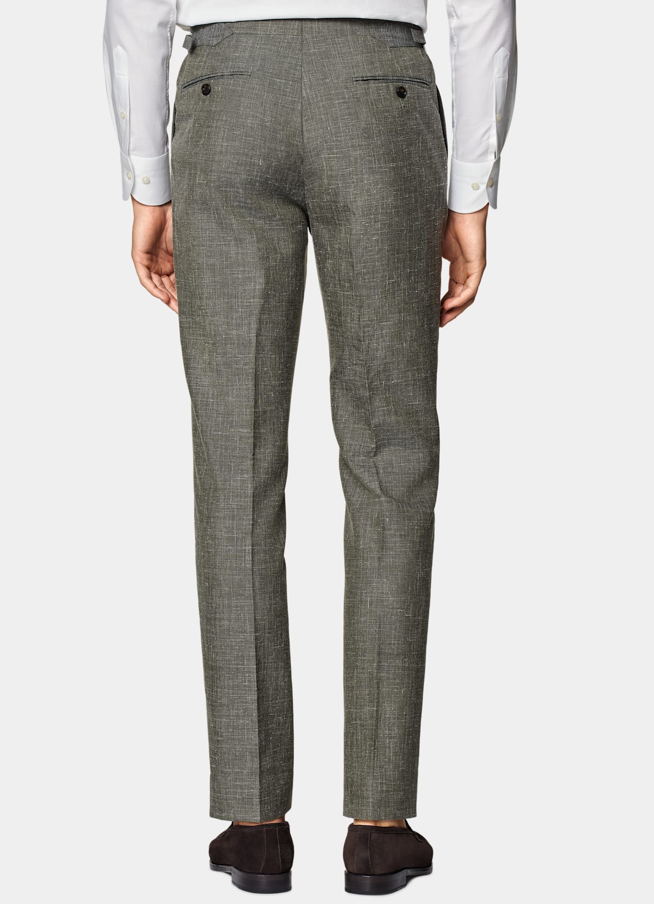 Costume trois pièces Havana coupe Tailored vert moyen
