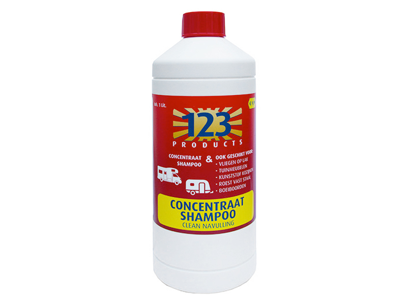 123 Products Clean shampoo navulling