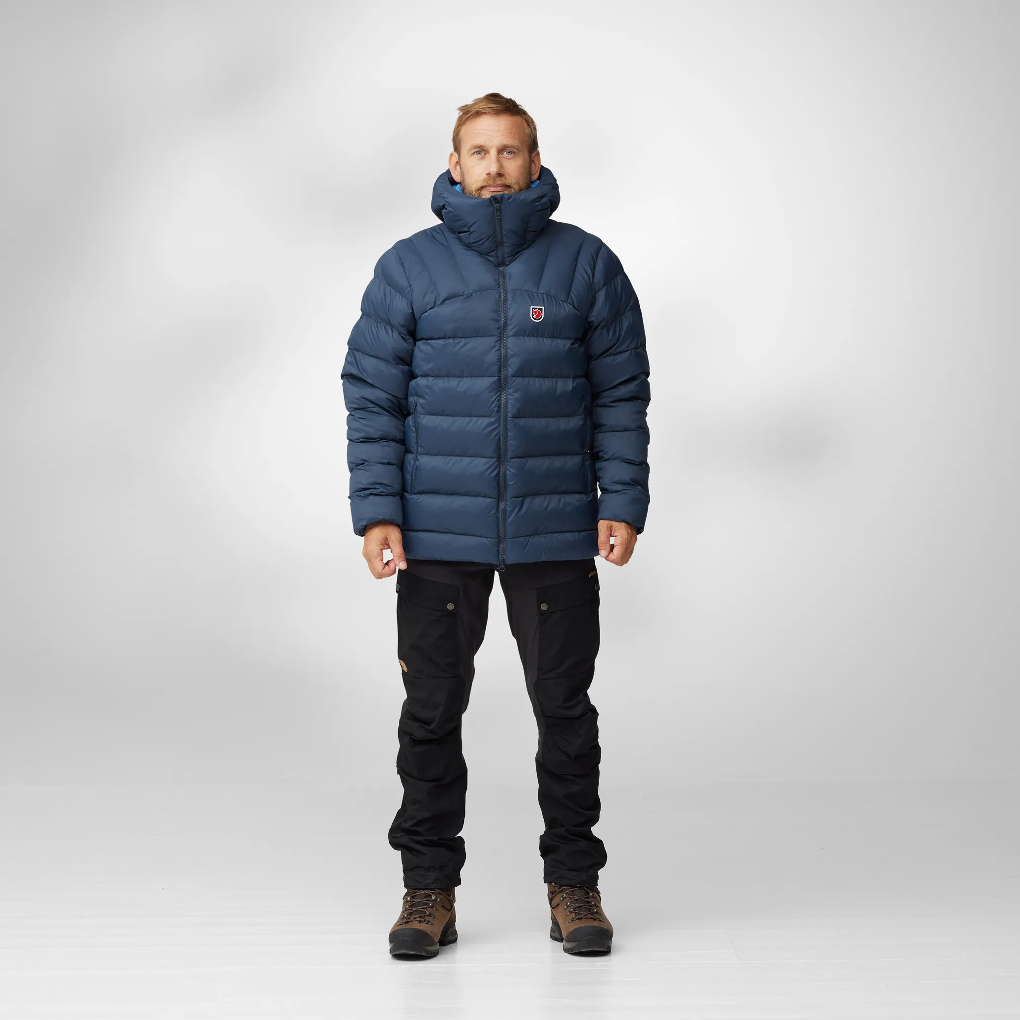 Fjällräven Men's Expedition Mid Winter Jacket Navy-Un Blue