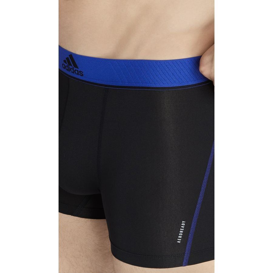adidas Boxers Active Micro Flex Eco Pack de 3 - Noir/Vert/Bleu